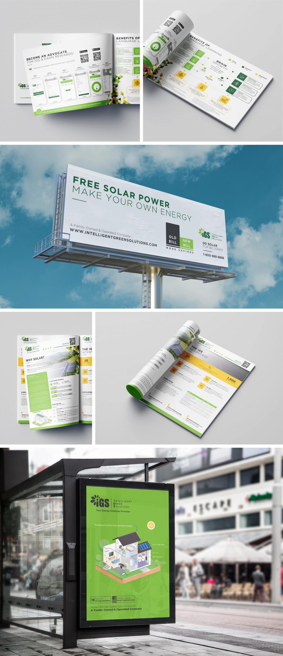 marketing materialien intelligent green solutions