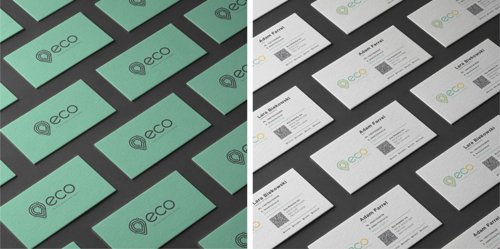 business cards visitenkarten eco mobility