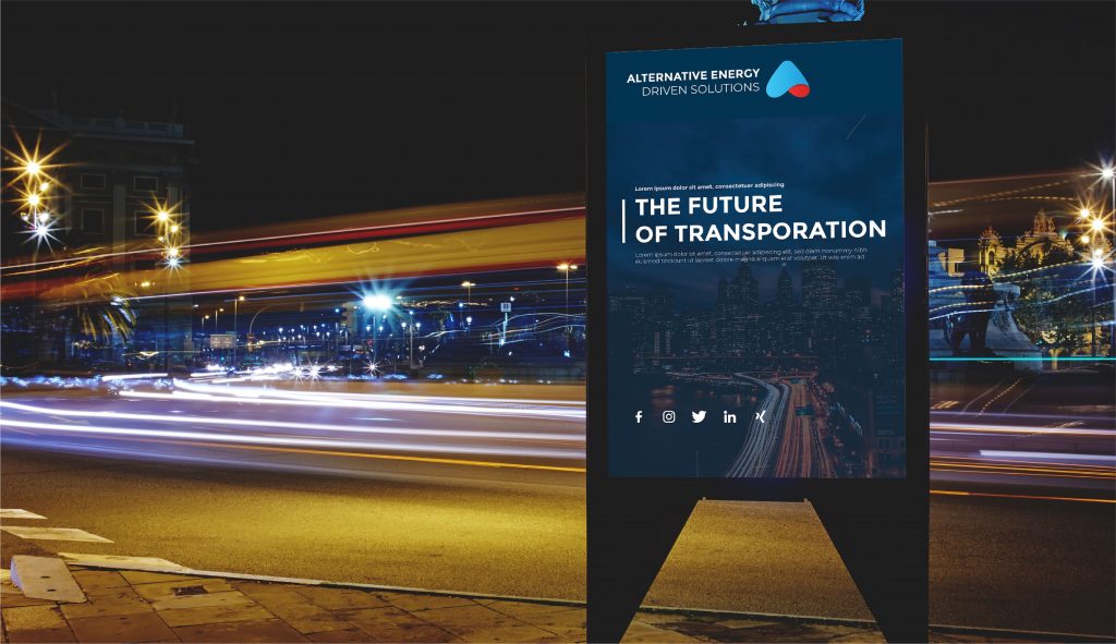 corporate identity and marketing material