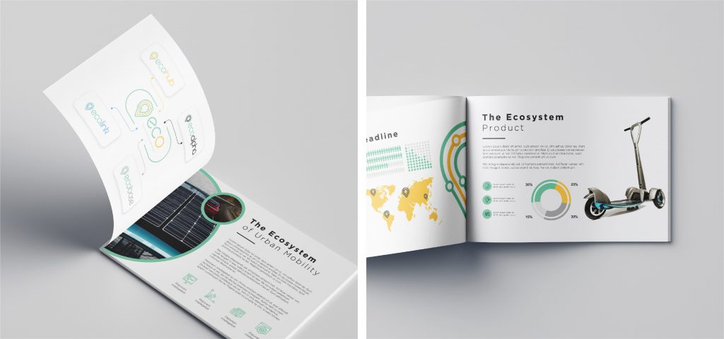 broschüre brochure eco