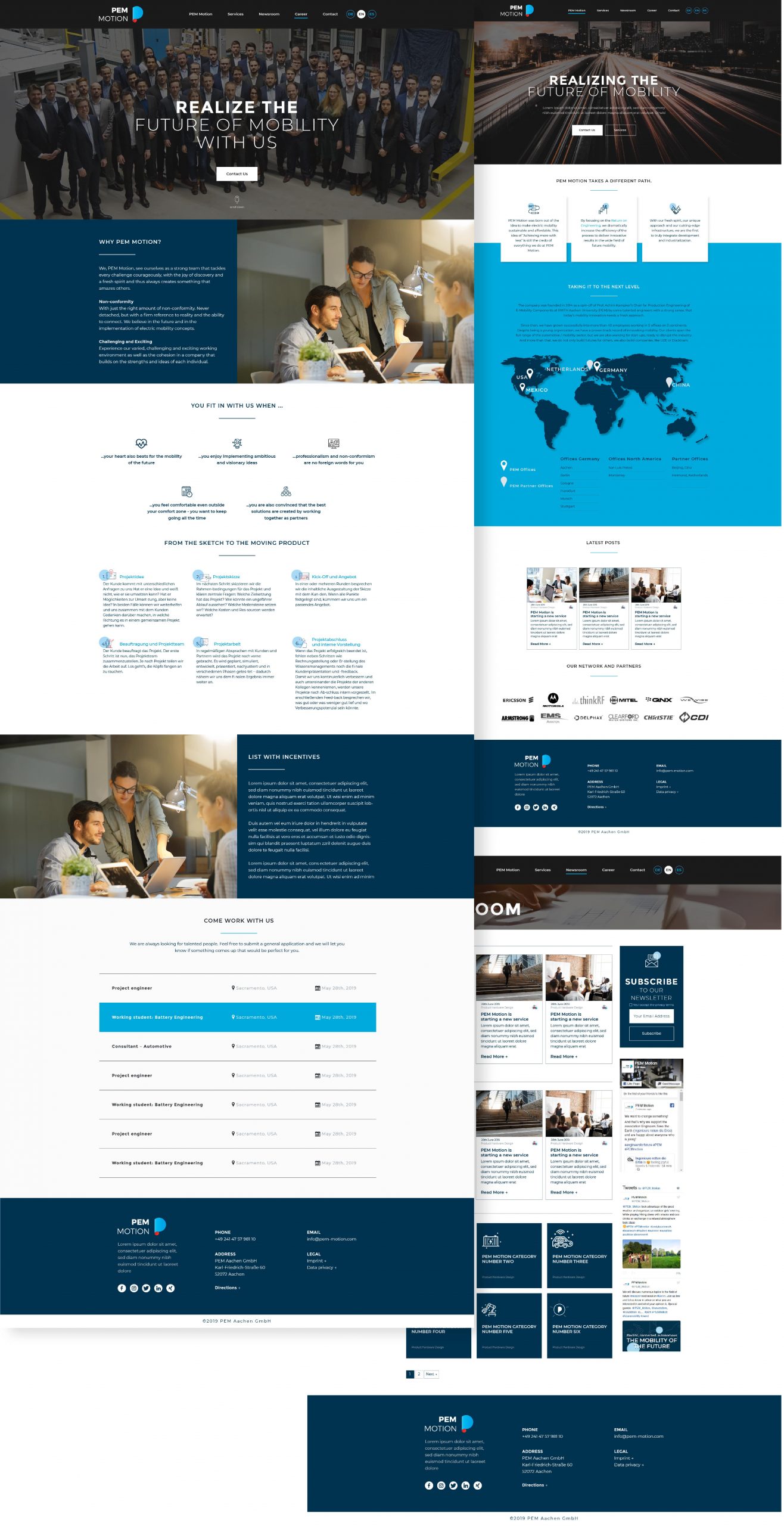 kandid programs website for pem motion