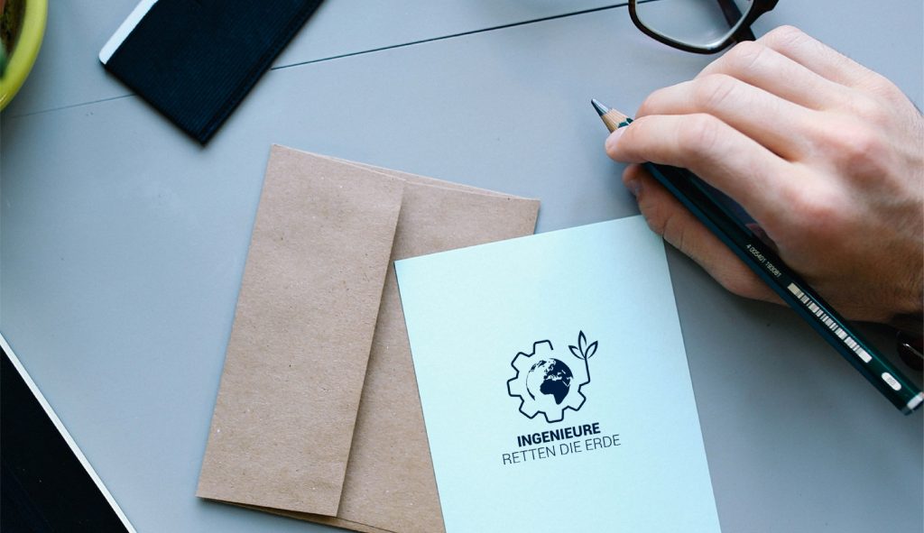 ingenieure retten die erde logo